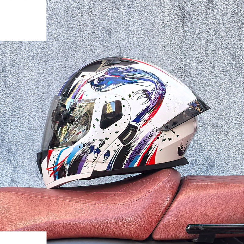 Modular motorcycle helmet-I156
