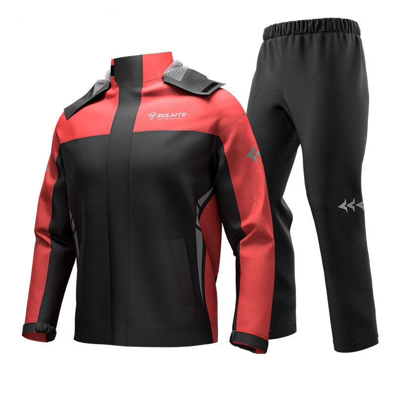 Motorcycle outdoor ultra-thin waterproof raincoat jacket-J19