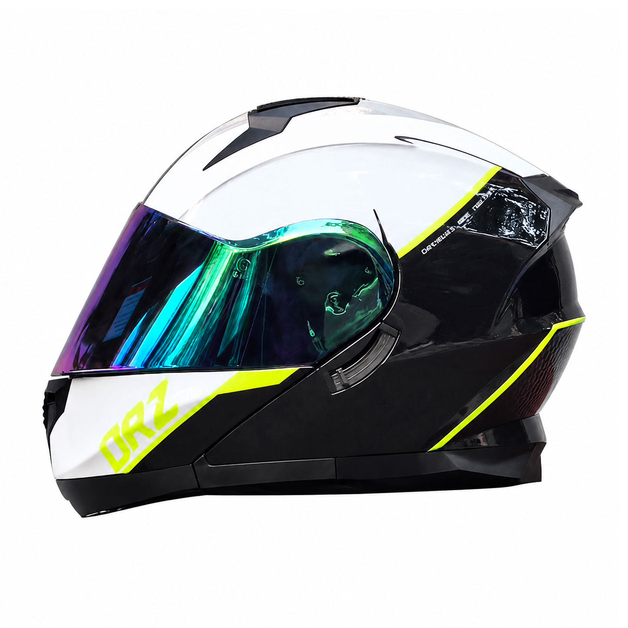 DOT-Certified Modular Motorcycle Helmet with Iridescent Visor-I210