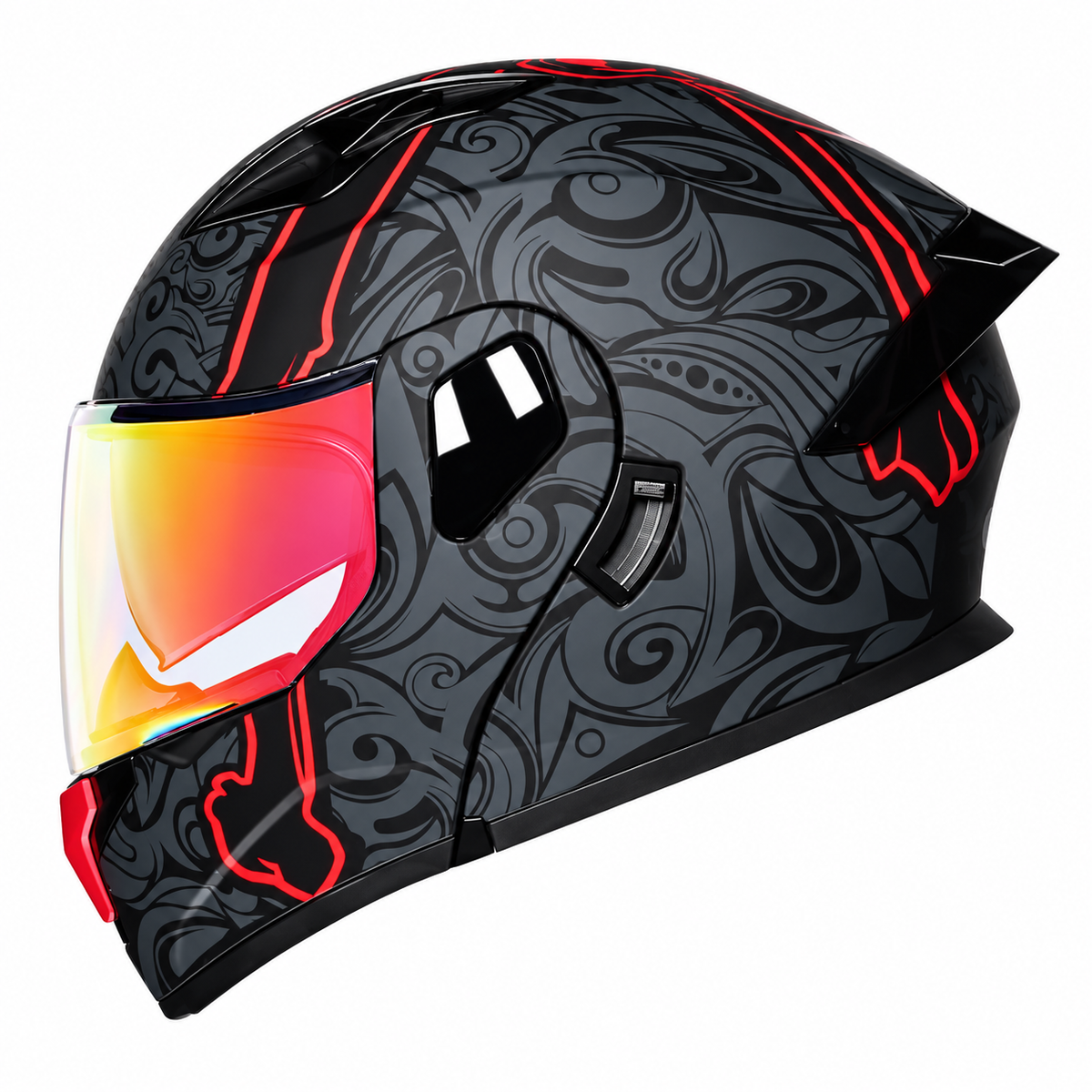 Modular motorcycle helmet-I156