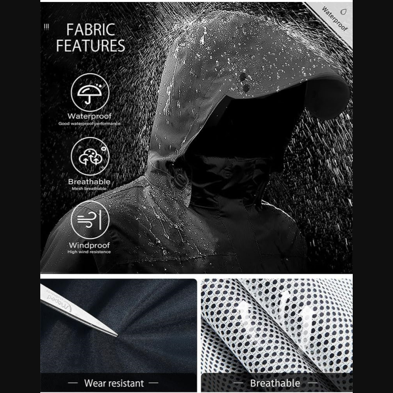 Motorcycle waterproof raincoat set - C01