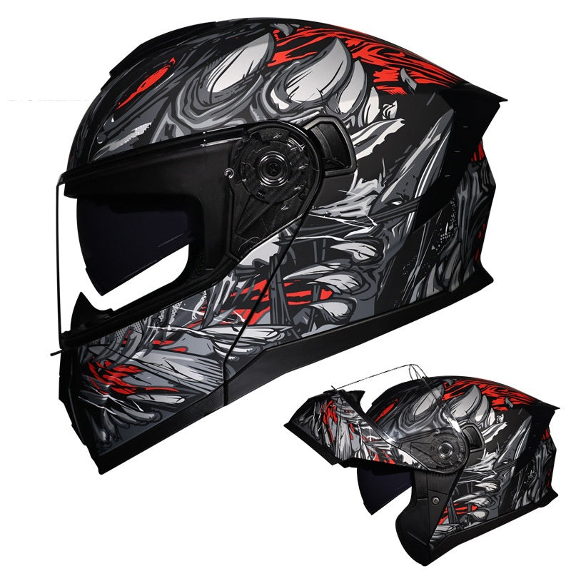 Motorcycle flip helmet-I198