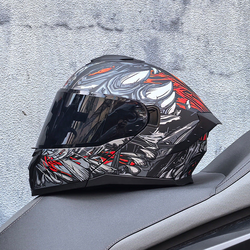 Motorcycle flip helmet-I198