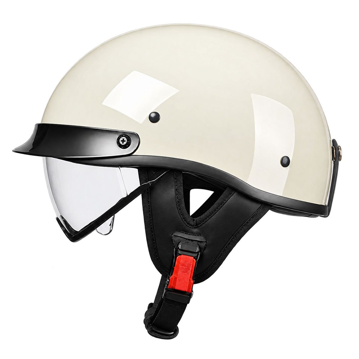 KTVMOTO Retro motorcycle scooter riding half helmet-I265