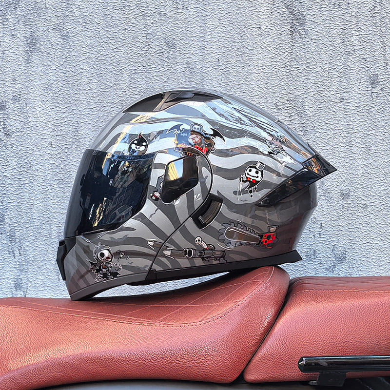 Modular motorcycle helmet-I155