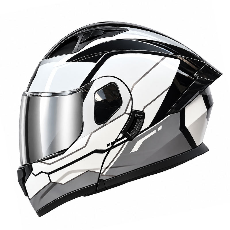 Modular motorcycle helmet-I156