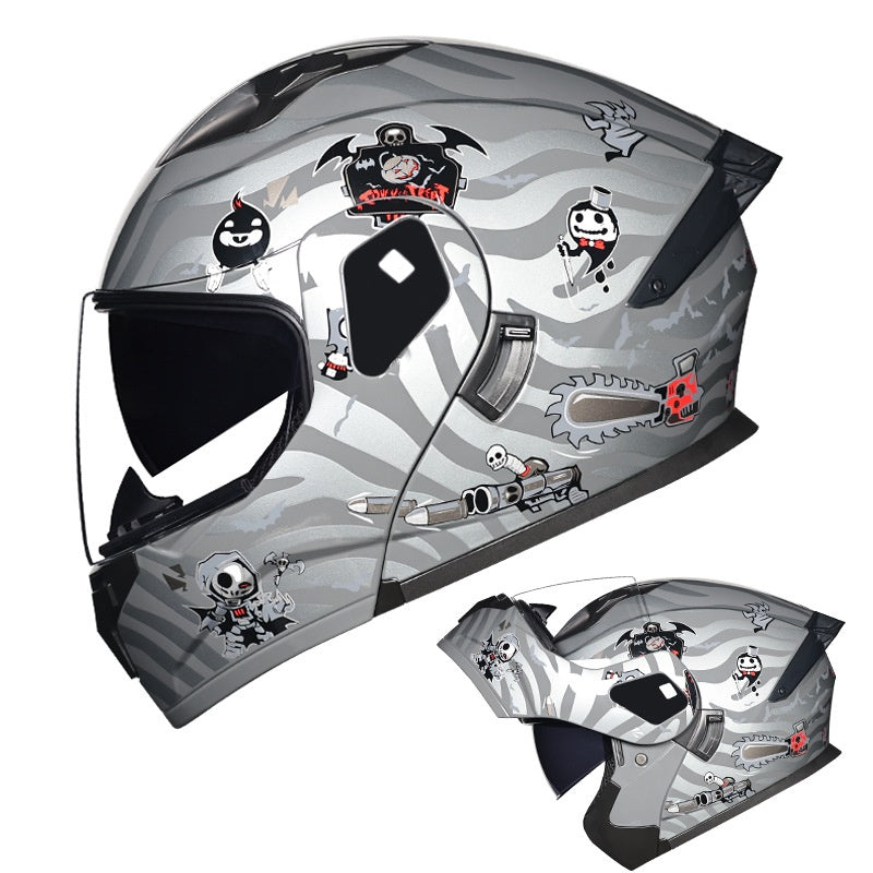 Modular motorcycle helmet-I155