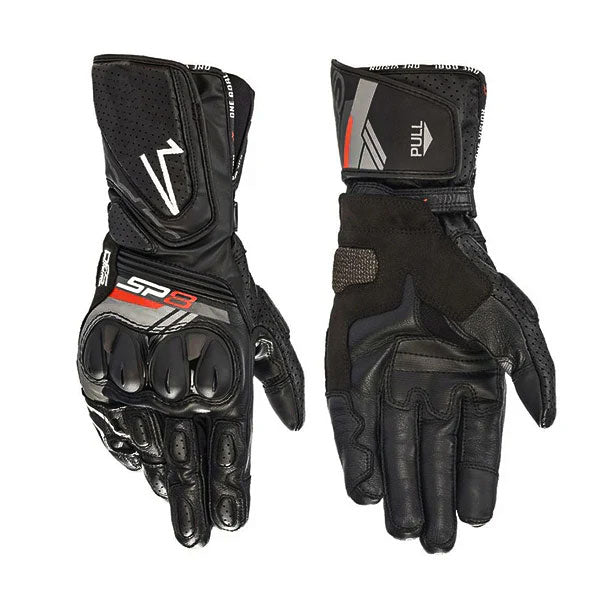 Motorcycle riding gloves made of breathable sheepskin-G86