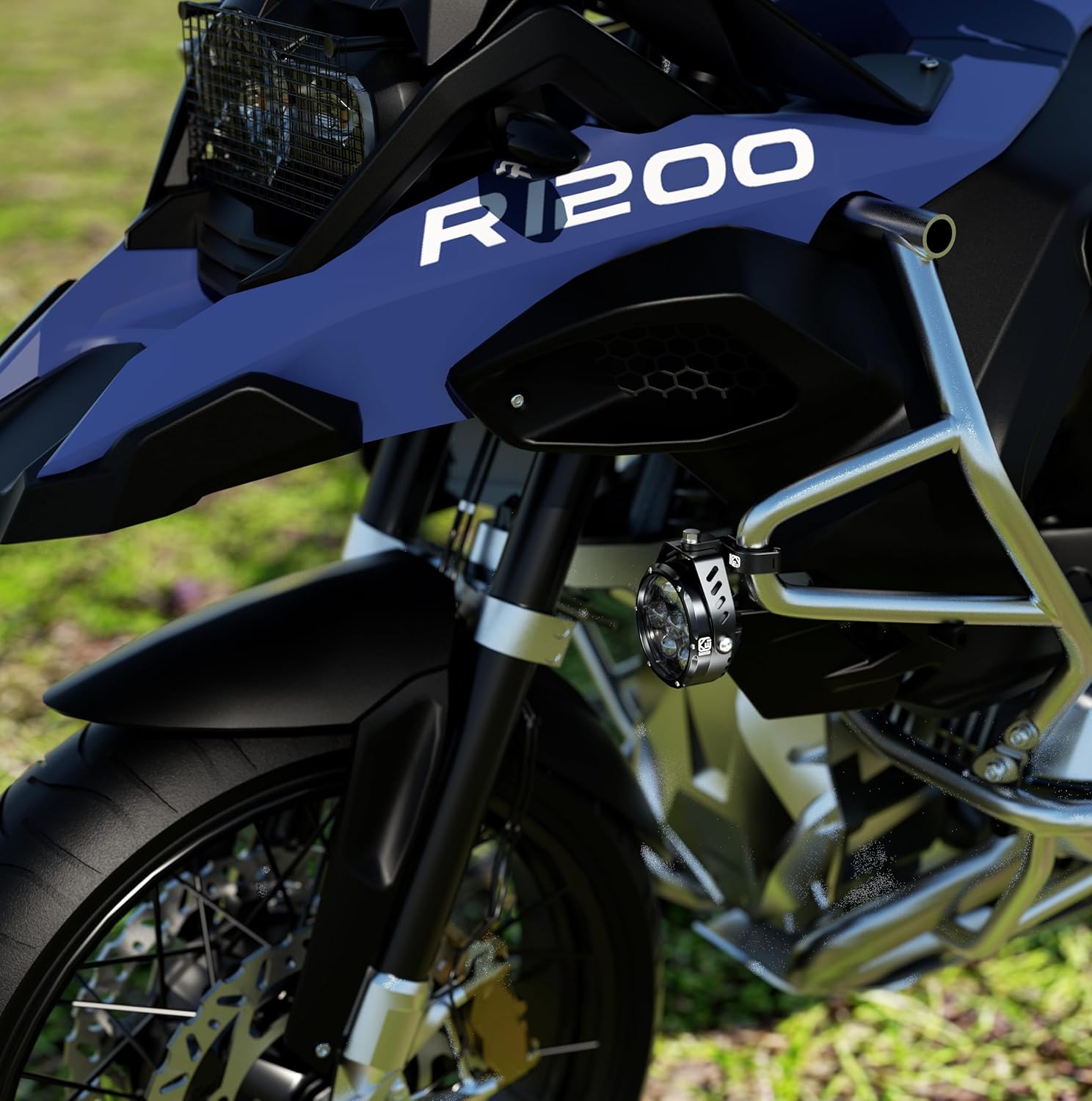 4.5-inch 90W LED Motorcycle Auxiliary Fog Light-D18