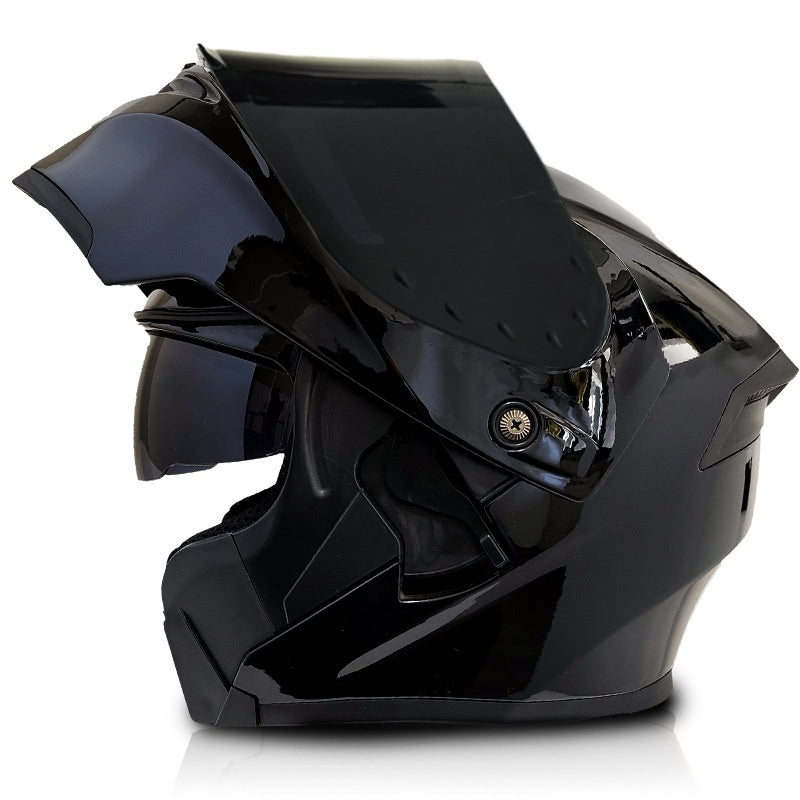 Windproof and noise-reducing full-face racing helmet-I92