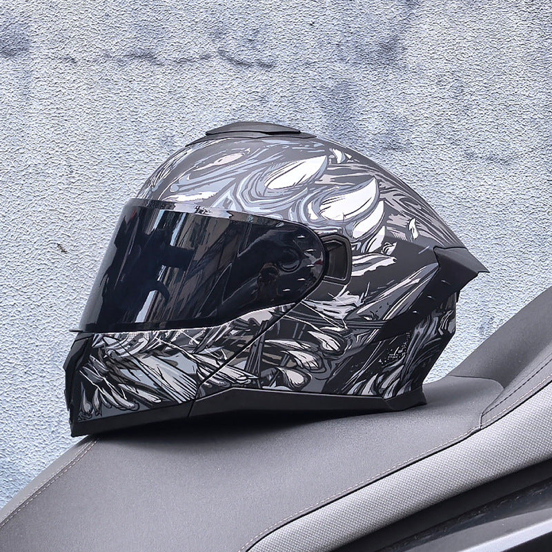 Motorcycle flip helmet-I198