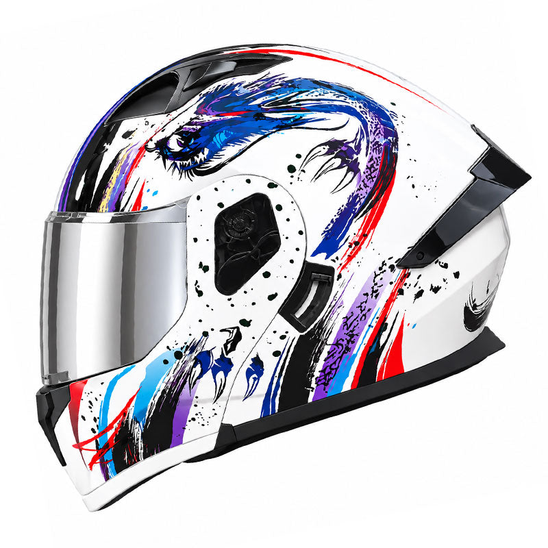 Modular motorcycle helmet-I156