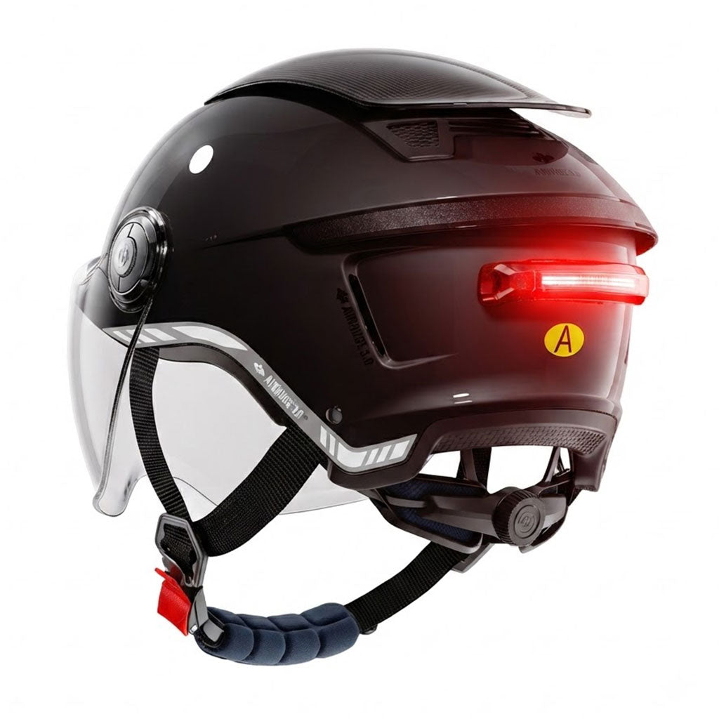 Breathable, sun-protective motorcycle half-helmet-I148