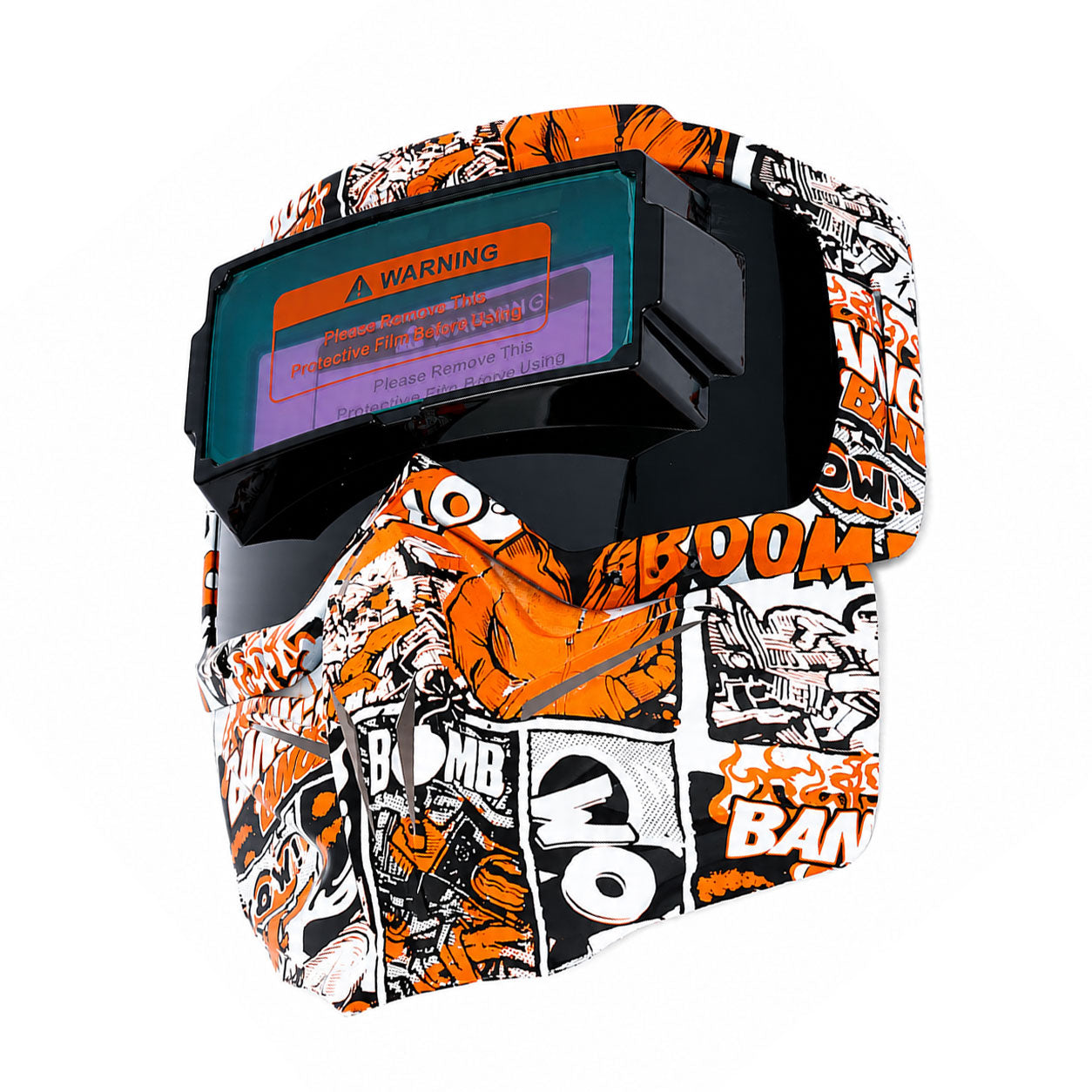 KTVMOTO Retro motorcycle sun protection off-road face mask-H77