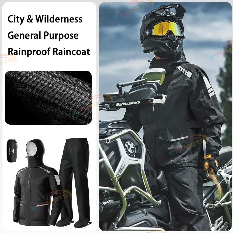 Waterproof motorcycle raincoat TPU-C09