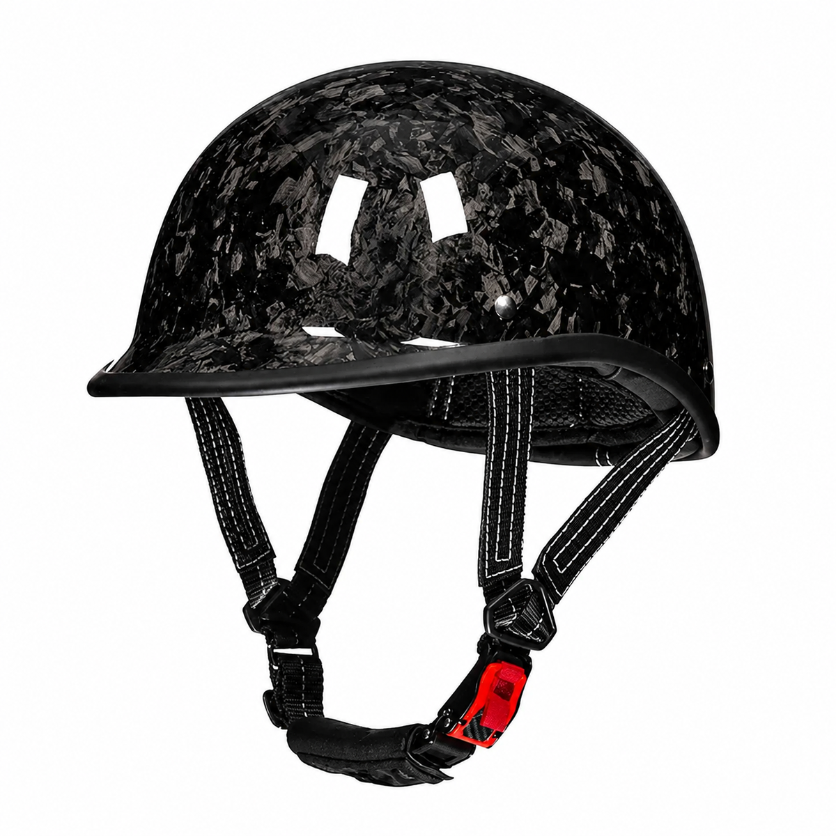 KTVMOTO Carbon fiber motorcycle half-helmet cruiser helmet-I52
