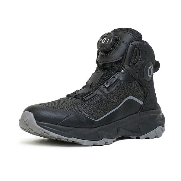 Waterproof motorcycle boots with a dial closure system-K33