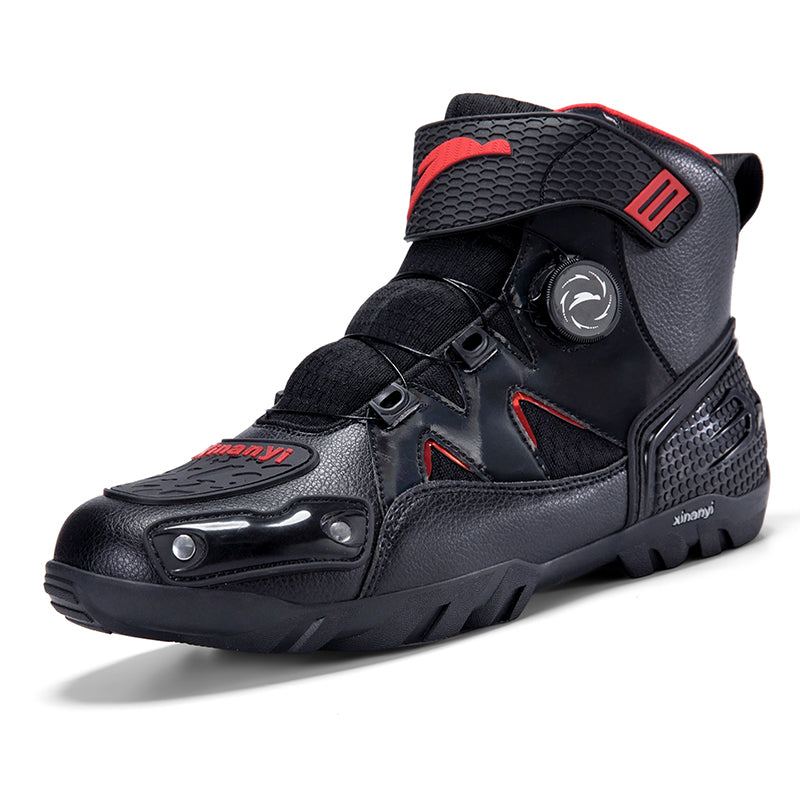 KTVMOTO Men's Motorcycle Riding Shoes Protective Ankle Boots-K172