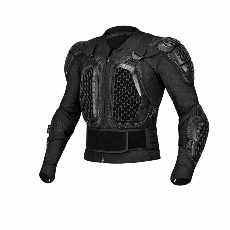 CE Certified Plus Size Professional-Grade Full Chest and Back Armor - F1