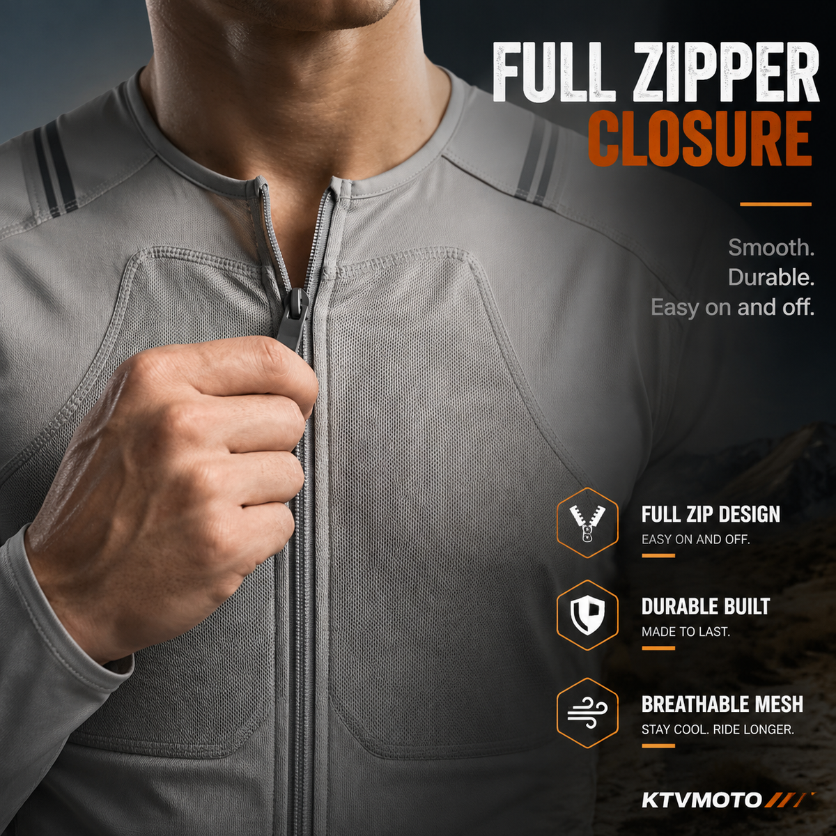 Mesh quick-drying protective clothing and cycling suit-J70