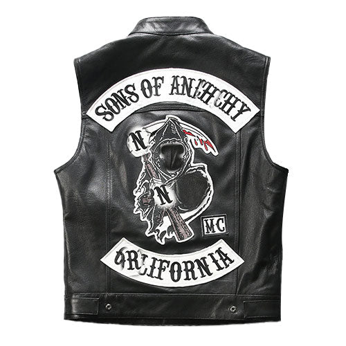 Harley Angel Vest Sons of Anarchy Leather Motorcycle Vest-A15
