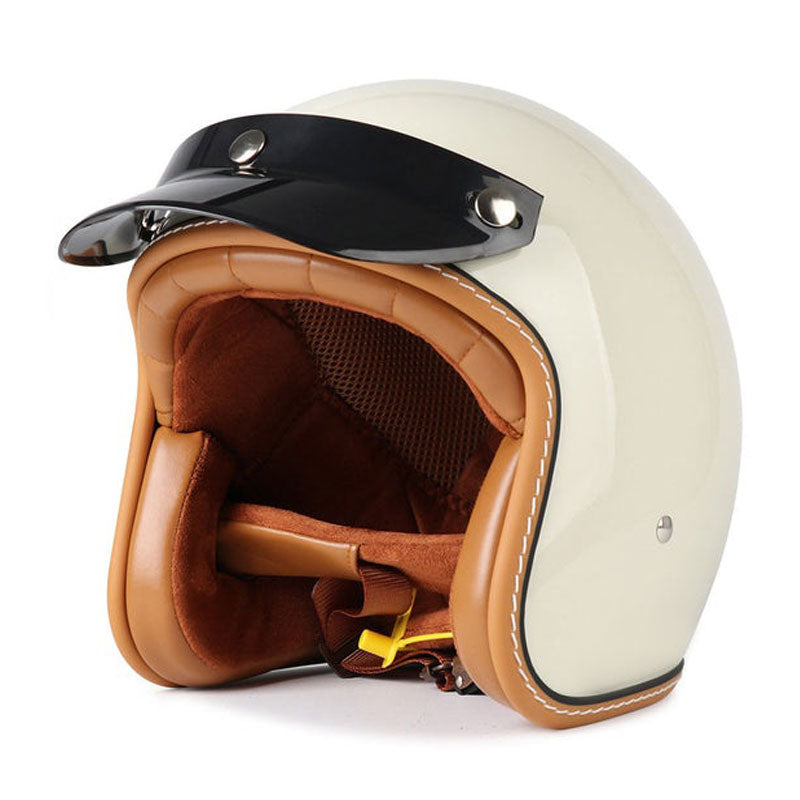 DOT Motorcycle Helmet 3/4 Half Helmet-I17