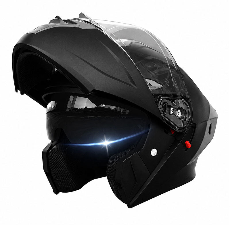 Modular Motorcycle Helmet with Dual Visor-I126