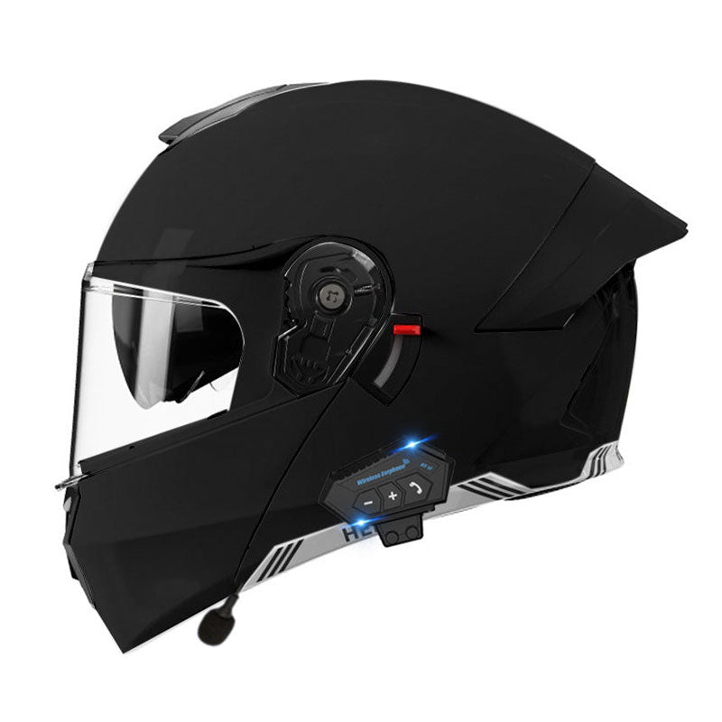 Bluetooth flip-top motorcycle helmet-I104
