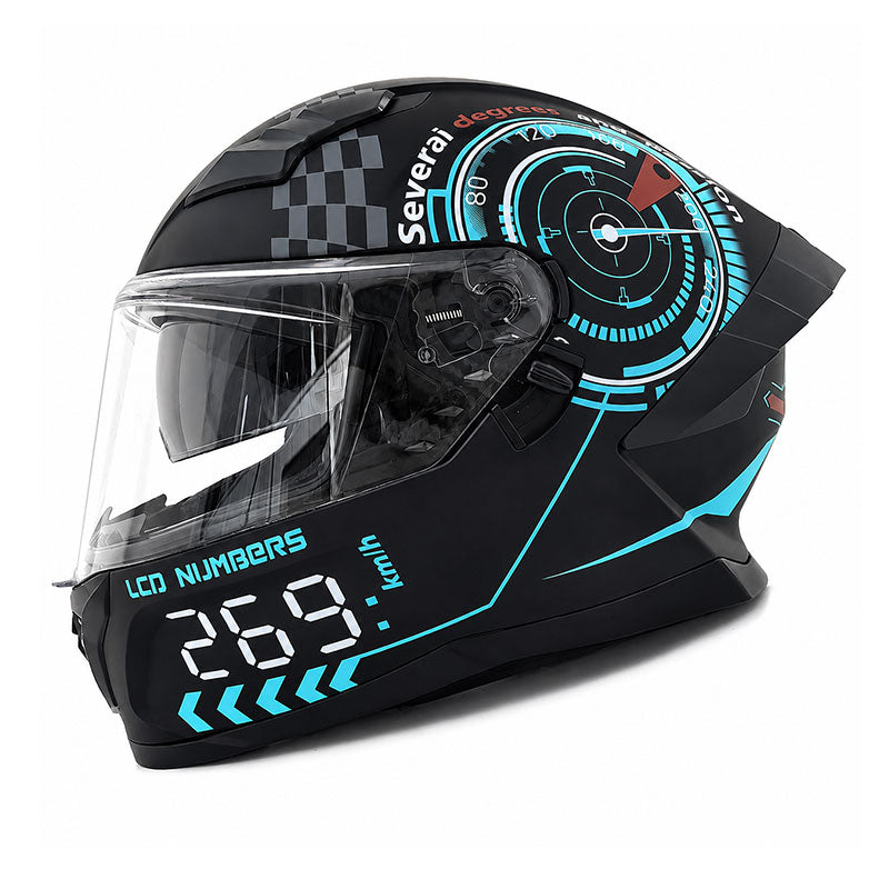 Tech graffiti full-face motorcycle helmet-I48