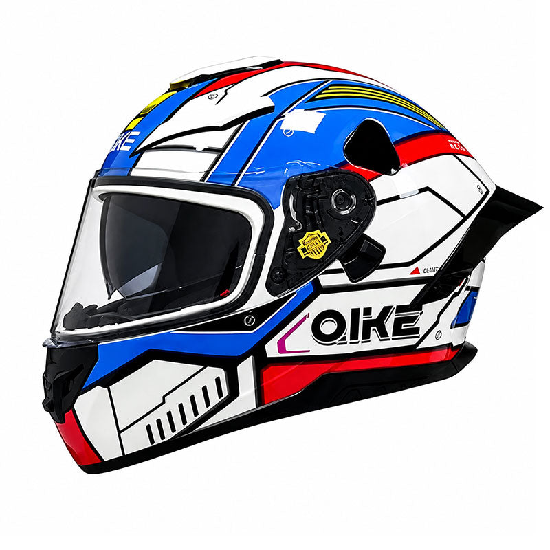 Cool Dual-Lens Full-Face Motorcycle Helmet-I110