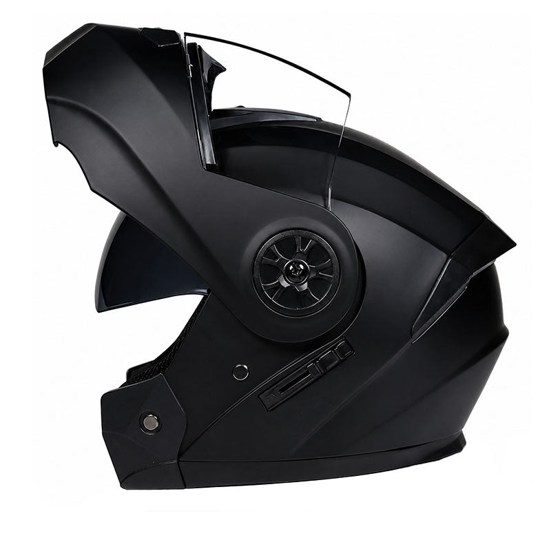 Dual-lens flip-up helmet anti-fog-I187