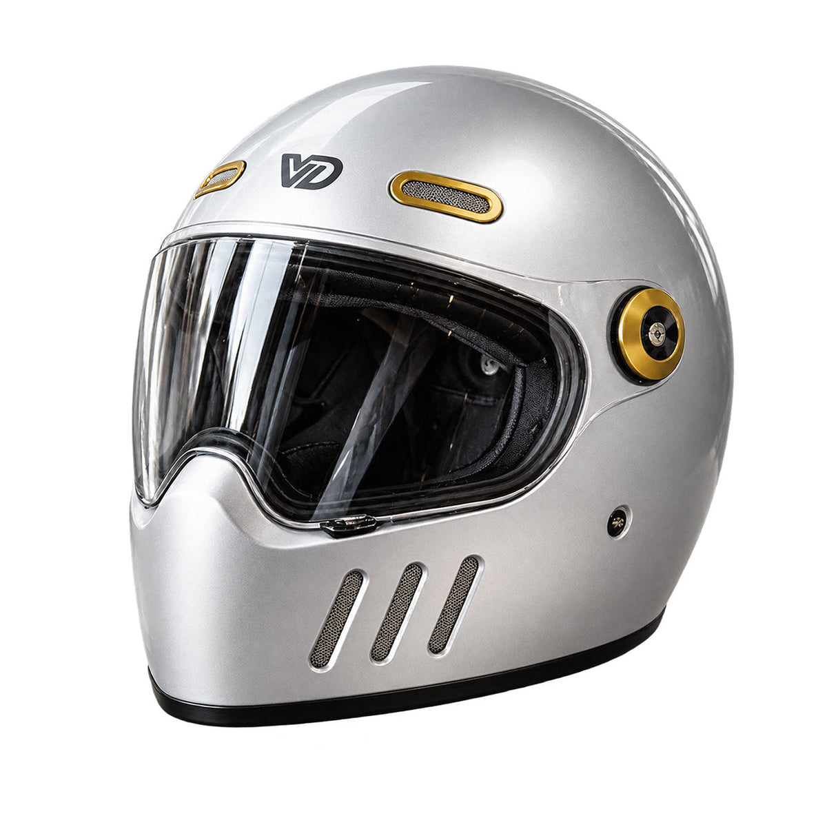 Retro anti-fog full-face helmet-for cruiser riding-I304