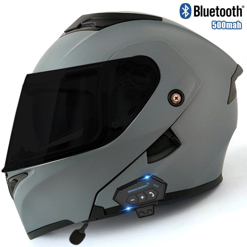 Windproof and noise-reducing full-face racing helmet-I92