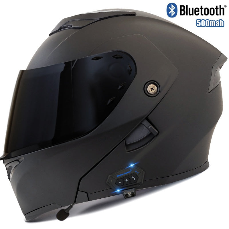 Windproof and noise-reducing full-face racing helmet-I92