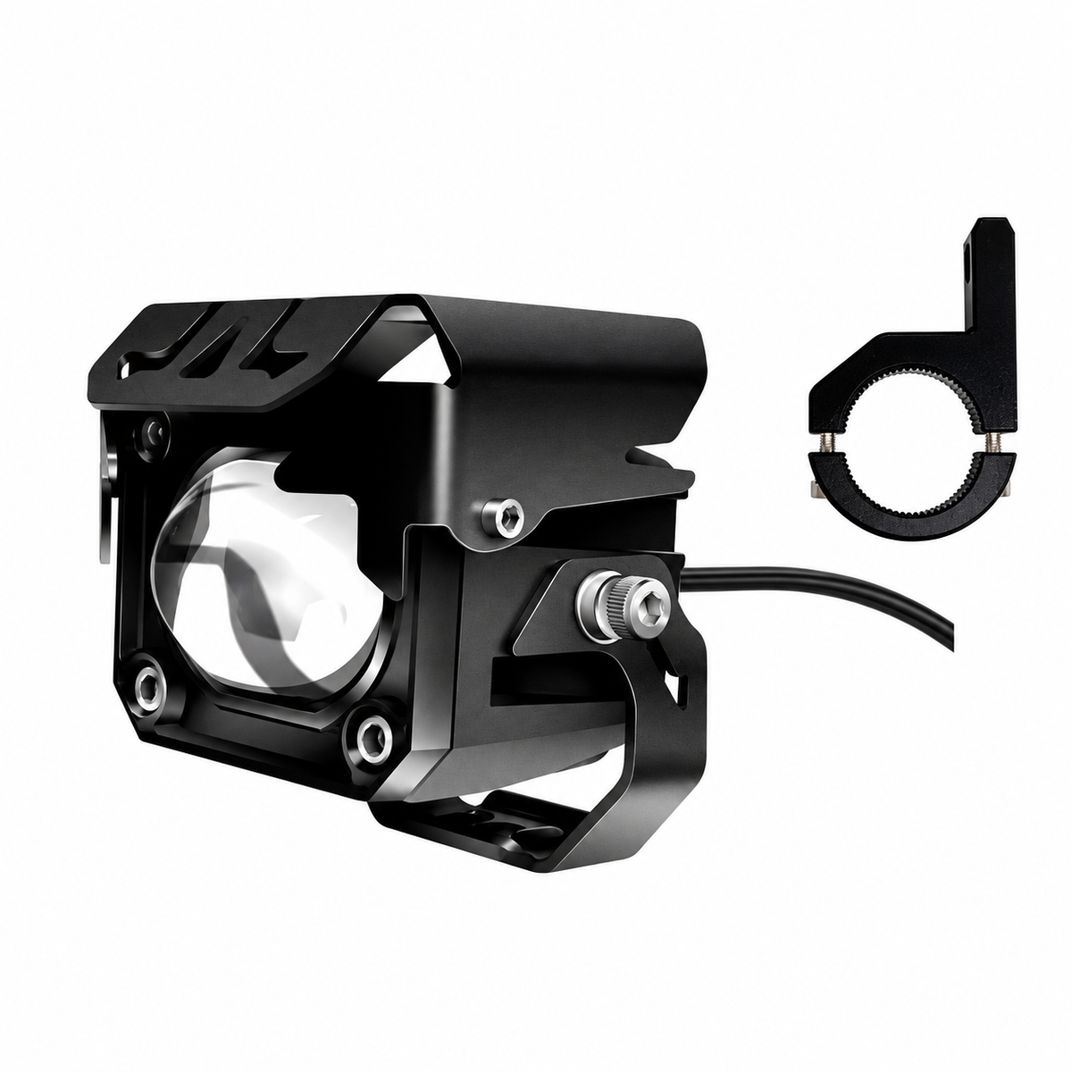 KTVMOTO Harley Motorcycle LED Auxiliary Lights Kit High/Low Beam-ML12