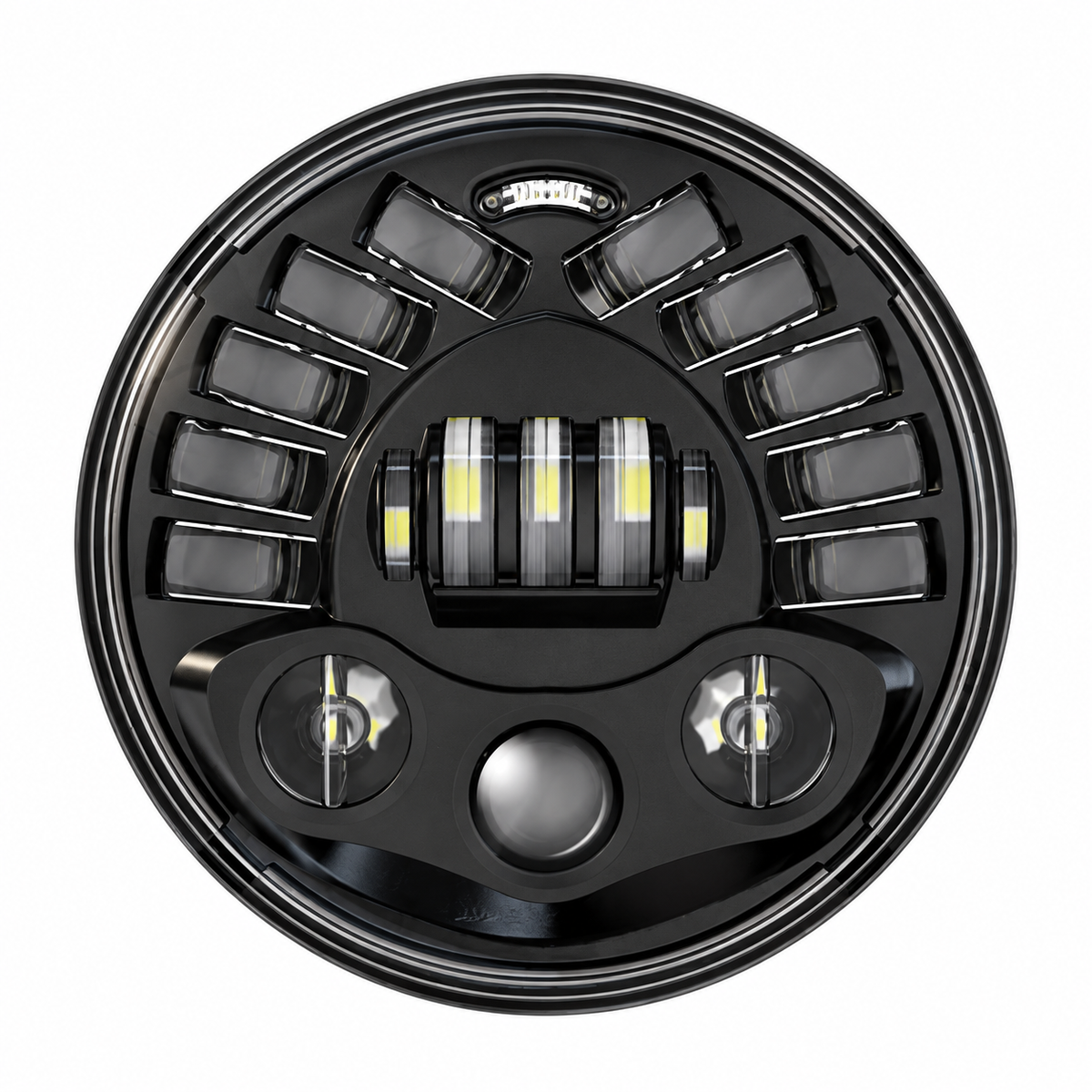 KTVMOTO Harley 5.75/7 Inch Adaptive LED Cornering Headlight -ML13
