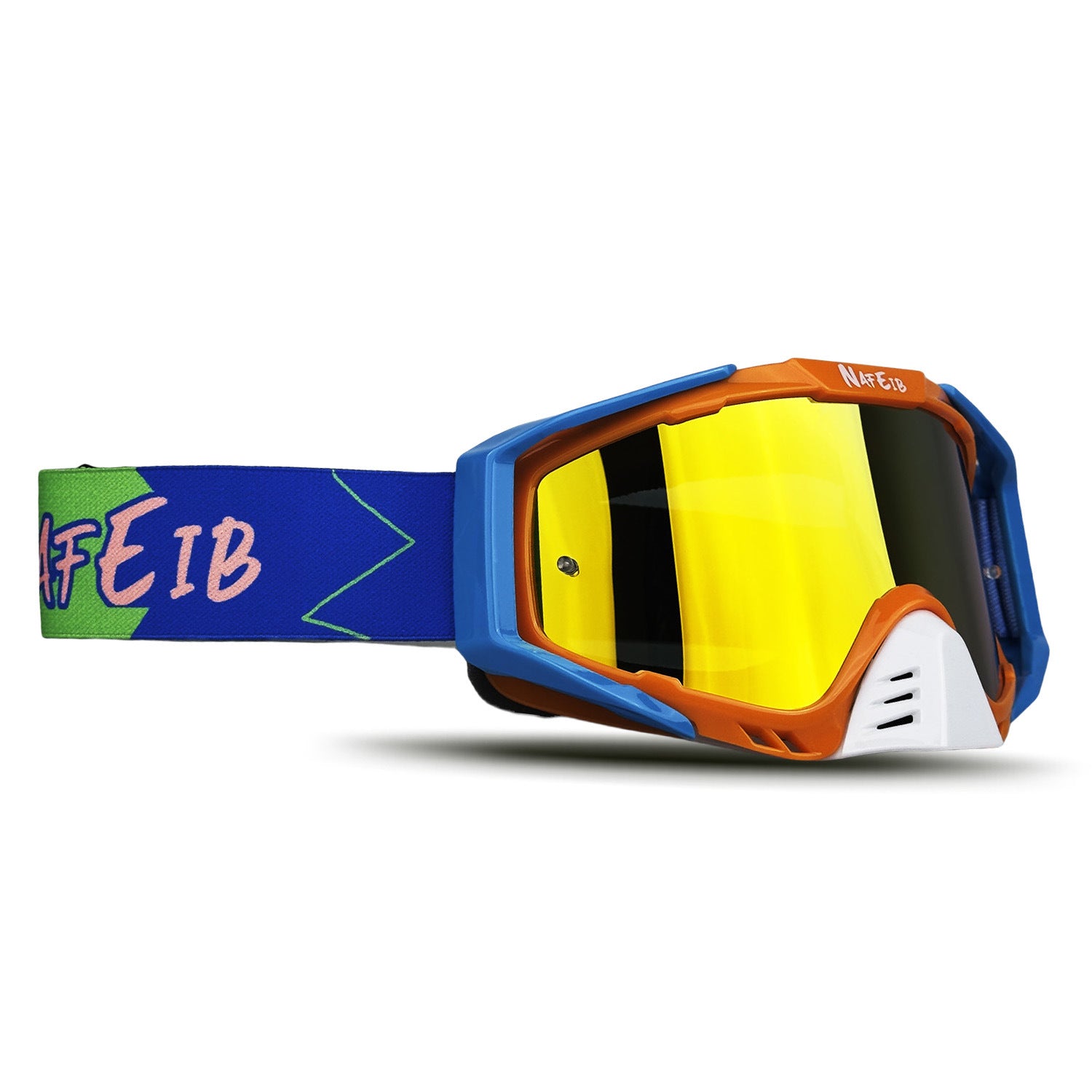 Off-road painted motorcycle goggles-H66