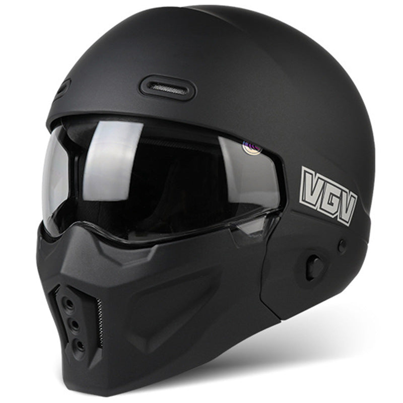 Bluetooth Retro Combo Helmet-I90
