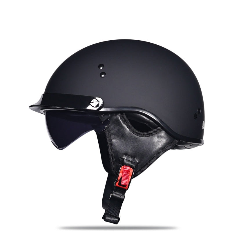 Retro half-helmet motorcycle helmet-I259
