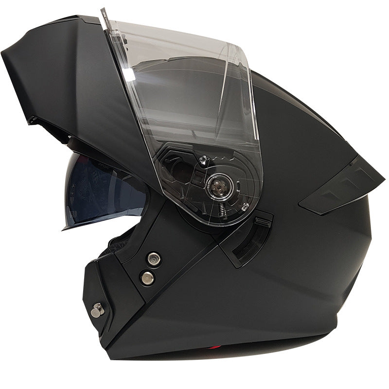 Dual-lens flip helmet-I100