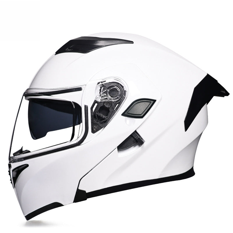 Motorcycle racing flip-top full-face helmet-I59