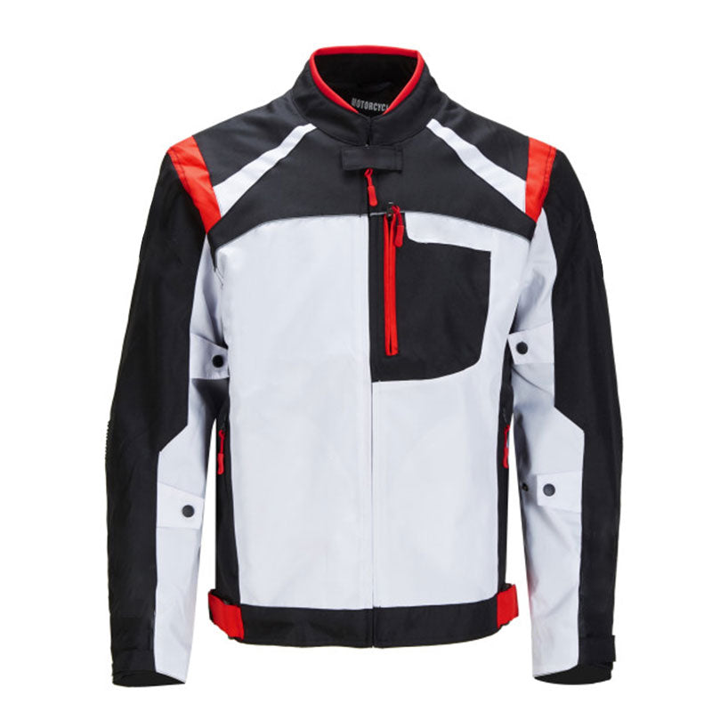 Retro Mesh Motorcycle Racing Jacket-J47