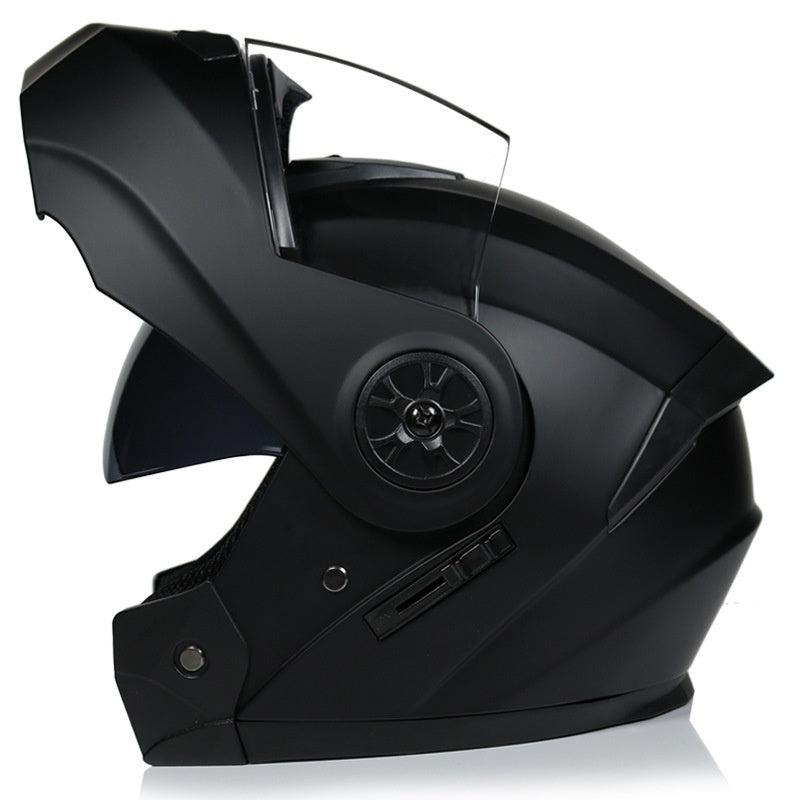 Dual-lens flip-up helmet anti-fog-I187
