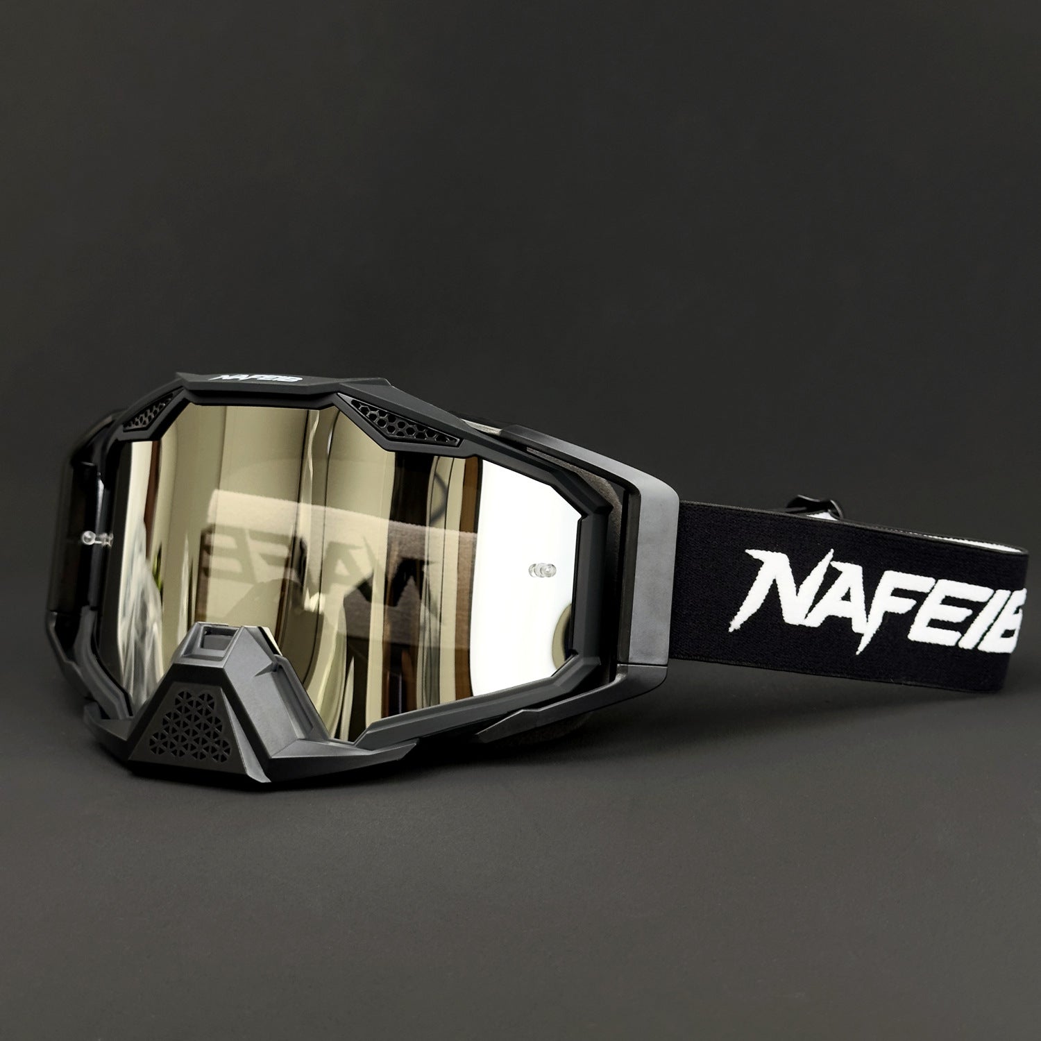 Motorcycle off-road riding goggles CE certified-H46