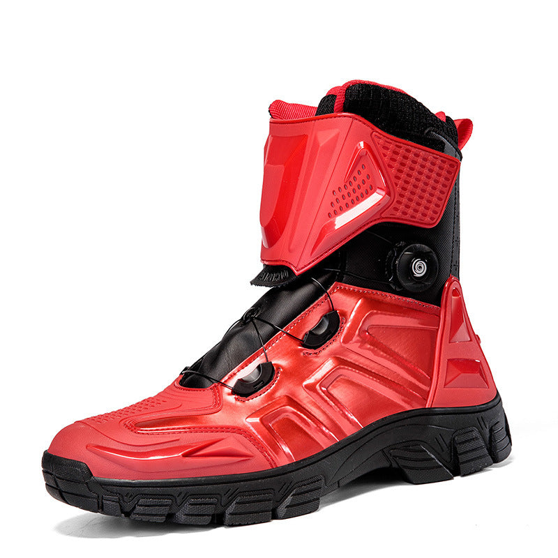 Motorcycle riding boots are waterproof-K90