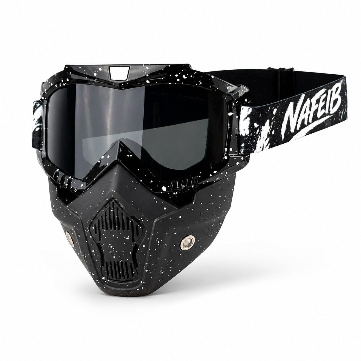 Motorcycle riding mask helmet goggles detachable face shield-H48