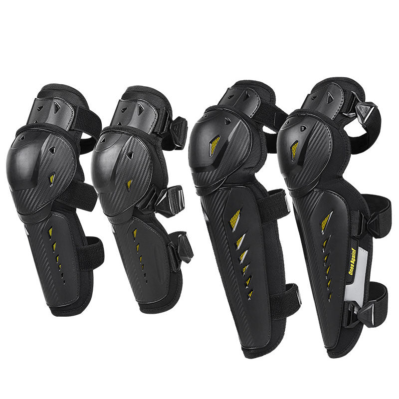 4-Piece Motorcycle Protective Gear Set-Y48