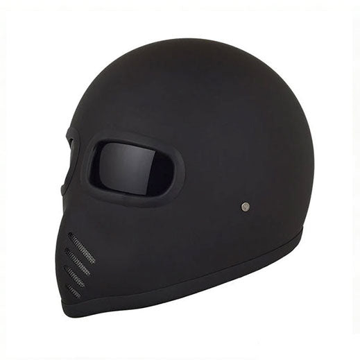 Full-face futuristic motorcycle helmet visor design-I37