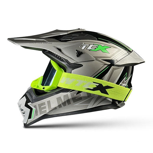 Off-road Motorcycle Helmet with Goggles-I112