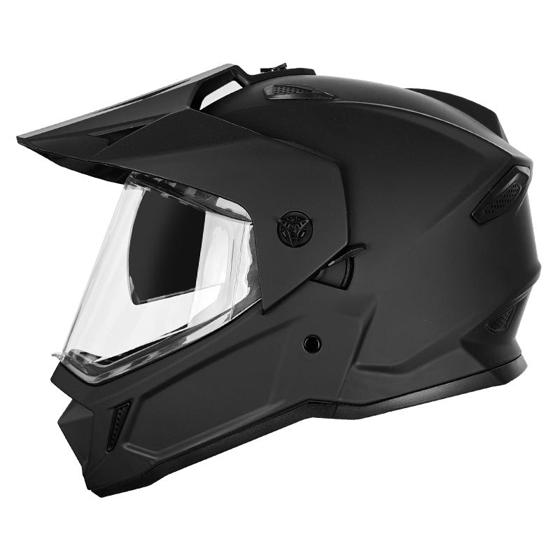 Full-Face Carbon Fiber Adventure Helmet-I107